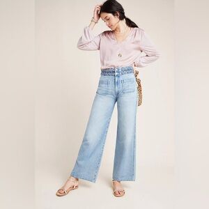 Citizens of Humanity Isla Ultra High-Rise WideLeg Jeans Light Blue Women size 30